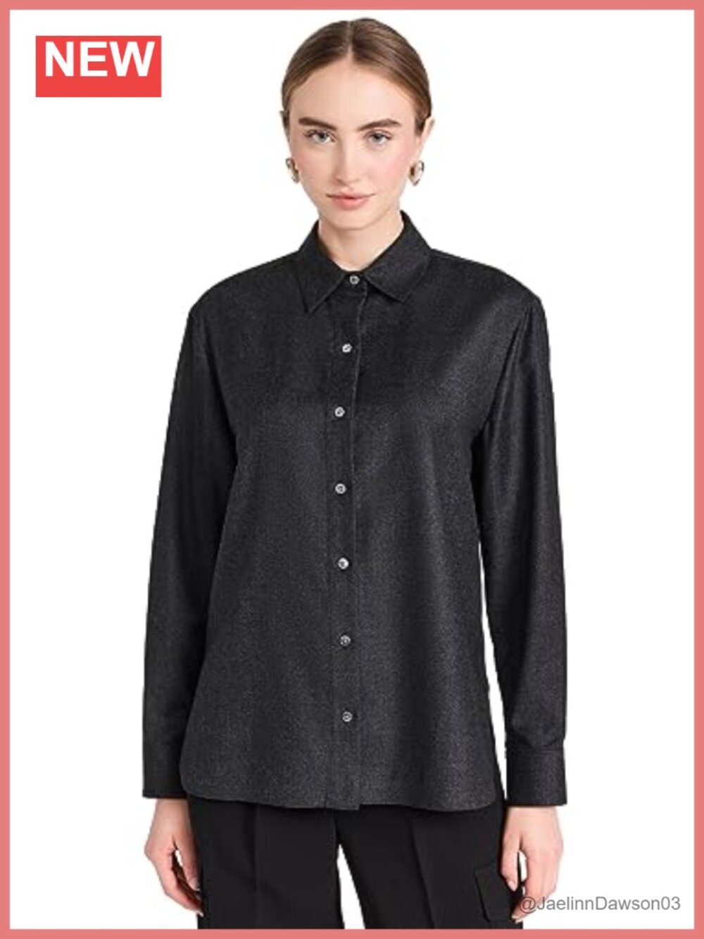 Theory Classic Menswear Button-Down Flannel Shirt Long Sleeve